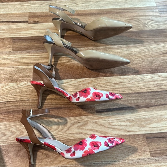 Bundle 2 pairs of Louise et Cio shoes small heel, ankle strap size 11 - Picture 5 of 9